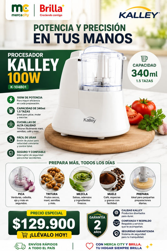 PROCESADOR  PICA TODO KALLEY 100W