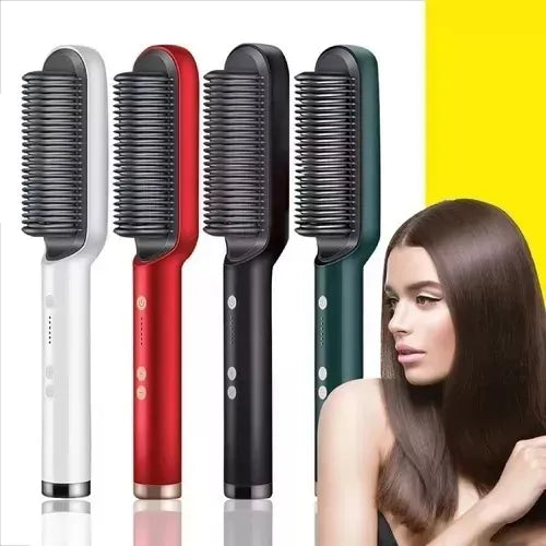 Cepillo Secador y Modelador 3 en 1 – Alisado, Volumen y Brillo al Instant