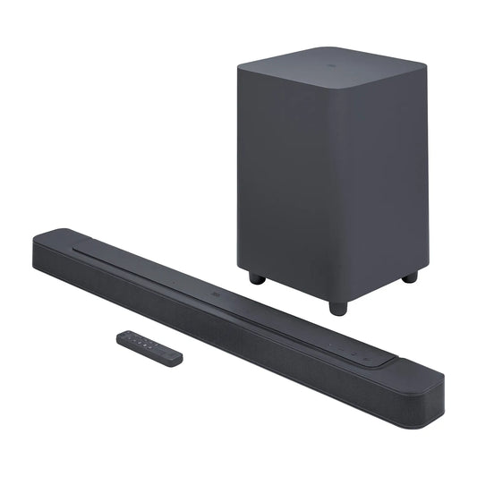 Barra de Sonido JBL Bar 500 5.1 con Subwoofer Inalámbrico — Audio Envolvente, 590W